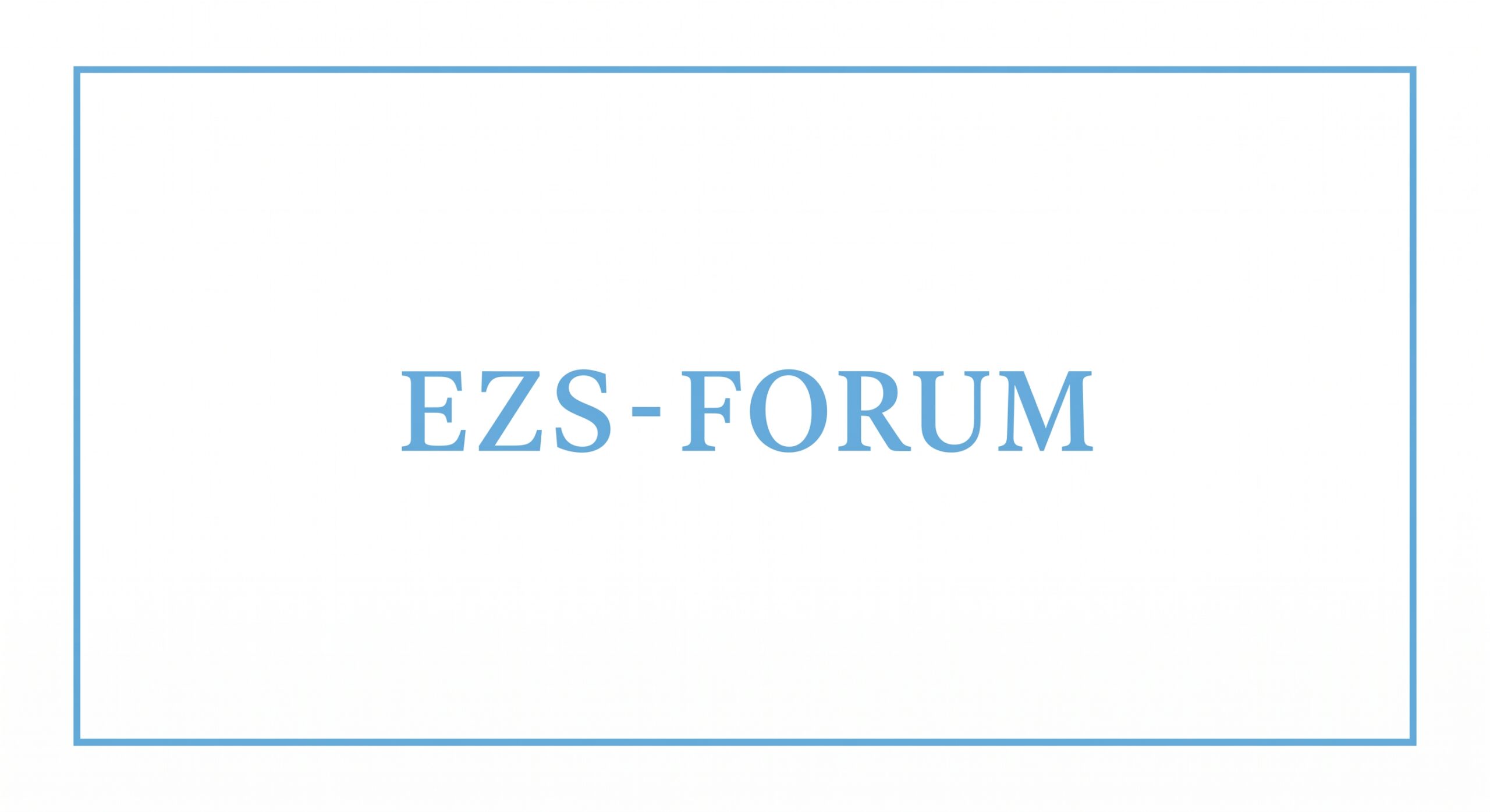 EZS-Forum mit zwei Vorträgen im Sommersemester