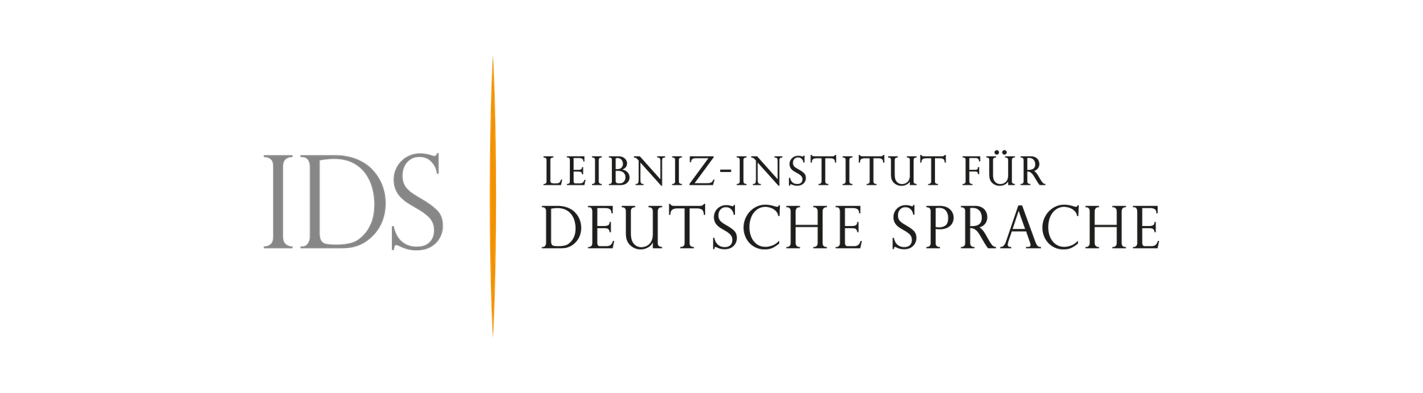 Logo des Leibniz-Instituts für Deutsche Sprache (IDS)